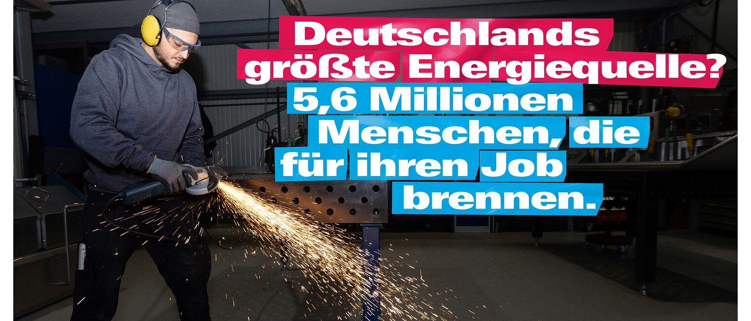 Imagekampagne - Zeit zu machen Energiequelle